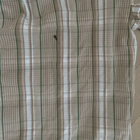 Burberry men’s beige checkered button down shirt - Picture 5 of 5